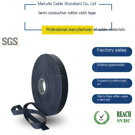 Semi conductive cotton cloth tape